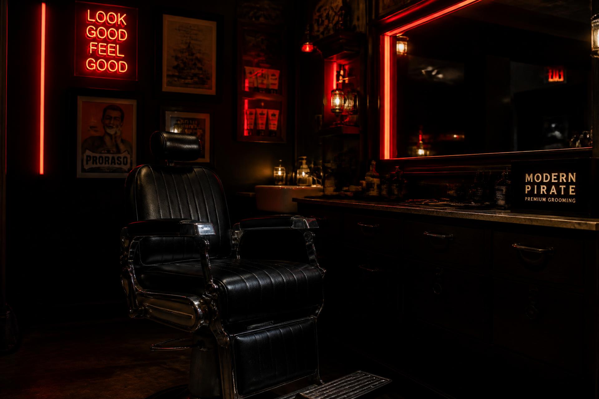 Prolific Barbers interior